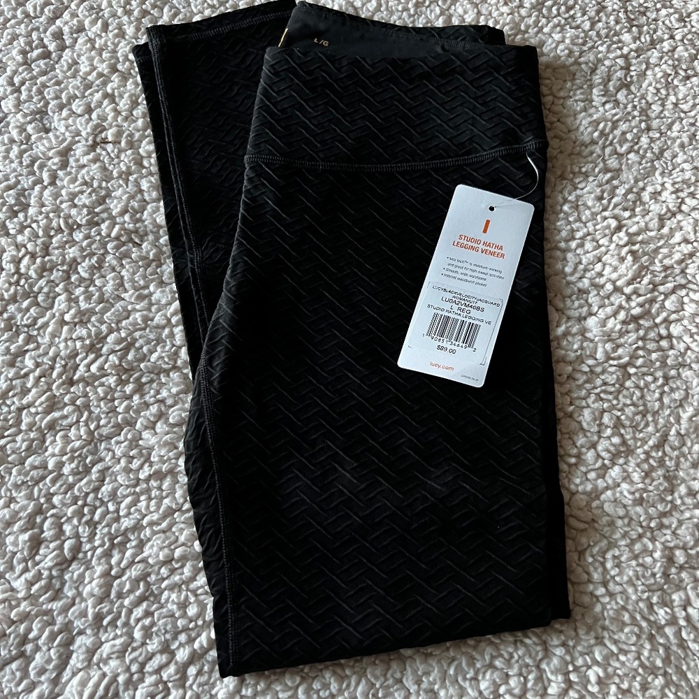 Lucy Studio Hatha Legging Veneer Size L